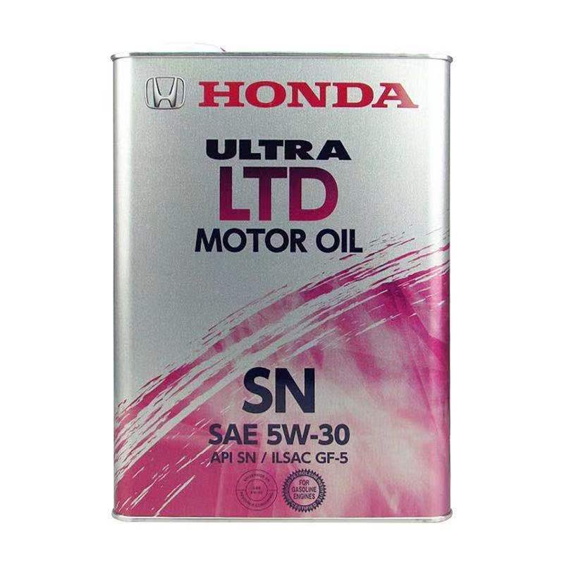 本田杰德飞度凌派雅阁奥德赛冠道CRV皓影5W-30专用机油铁桶正品SN图片