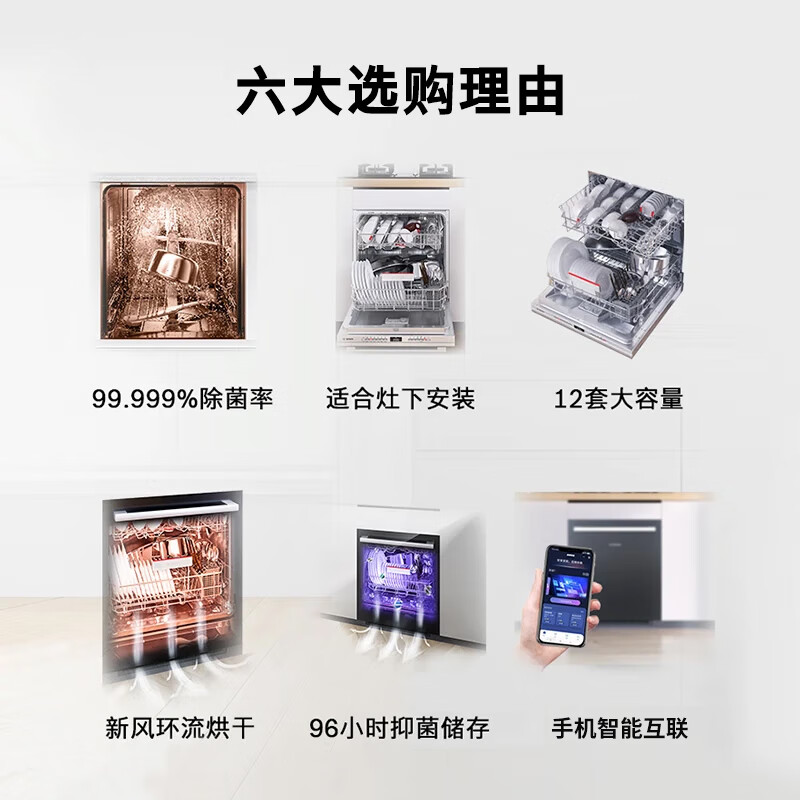 Bosch/博世 SEV4XKS00C 嵌式洗碗机高清大图