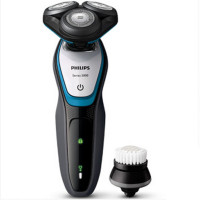 飞利浦(Philips)电动剃须刀S5090/58充电式多功能三刀头配洁面刷全身水洗刮胡须刀
