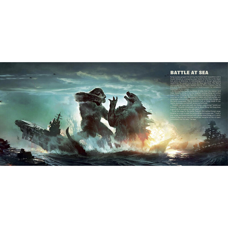 [正版]《哥斯拉大战金刚》电影设定集 英文原版 The Art of Godzilla vs. Kong 艺术设定集高清大图