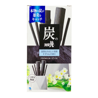 小林制药(KOBAYASHI) 日本进口 木炭香薰棒 室内消臭元 除臭去异味 空气清新剂50ml(清新香本体)