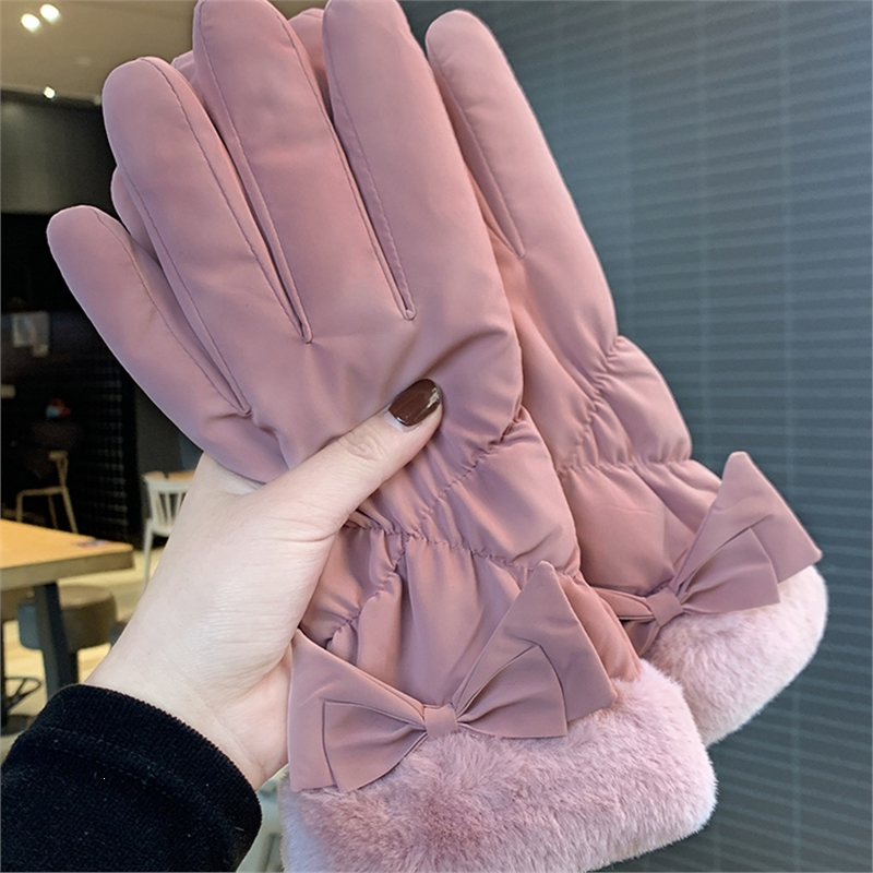 手套王太医女冬季加厚加绒骑车寒可触屏女士冬天骑行电动车保暖棉手套