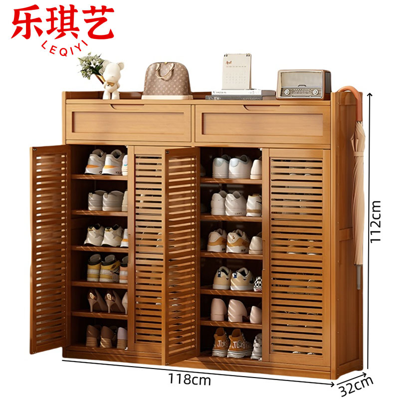 乐琪艺 鞋柜 118*32cm 个高清大图