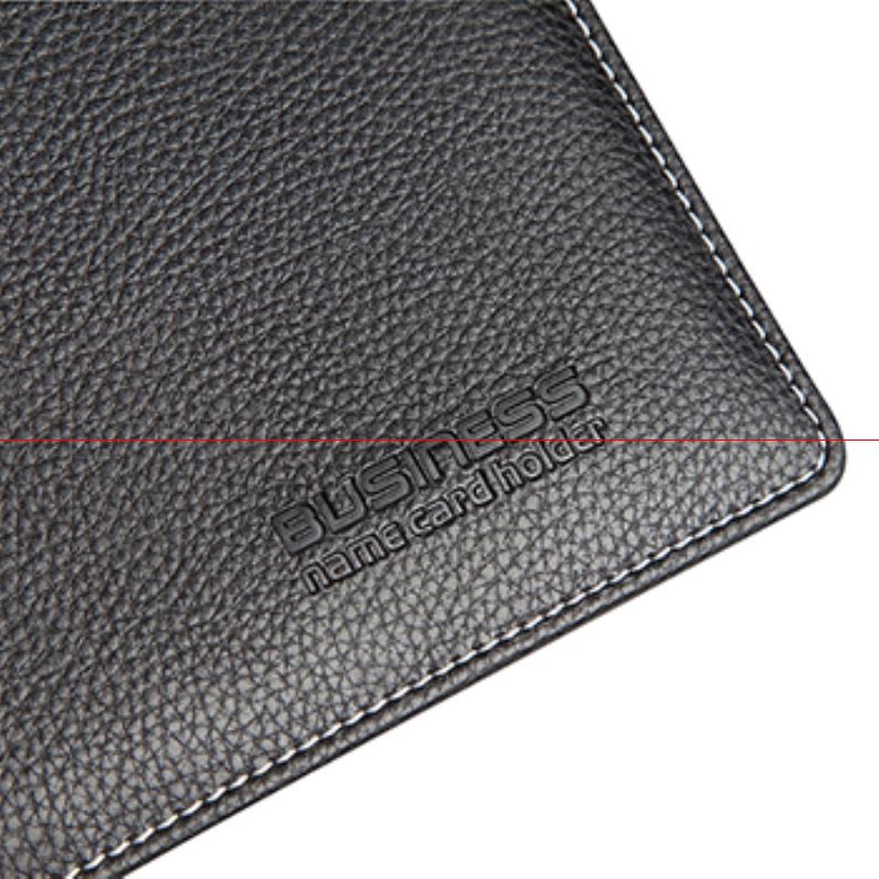 齐心 A2105 二段十格/600枚商务名片册 黑