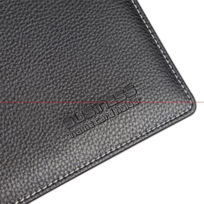 齐心 A2105 二段十格/600枚商务名片册 黑图片