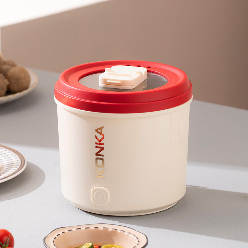 康佳智能电煮锅KDZG-0866-M 500W 0.8L高效加热均匀导热耐用材质轻松清洁省时省力