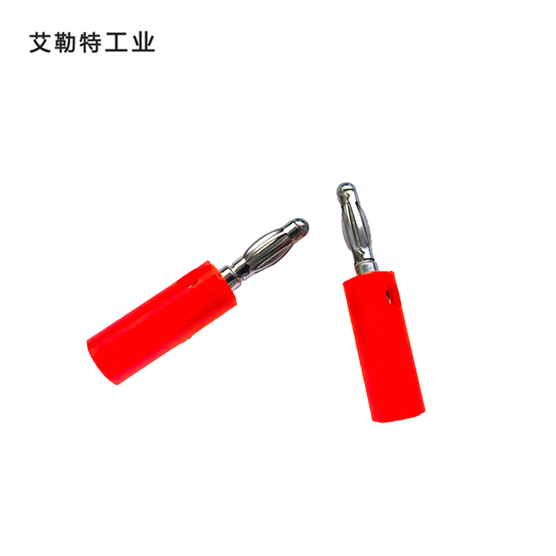 艾勒特工业 香蕉插头 4mm /个