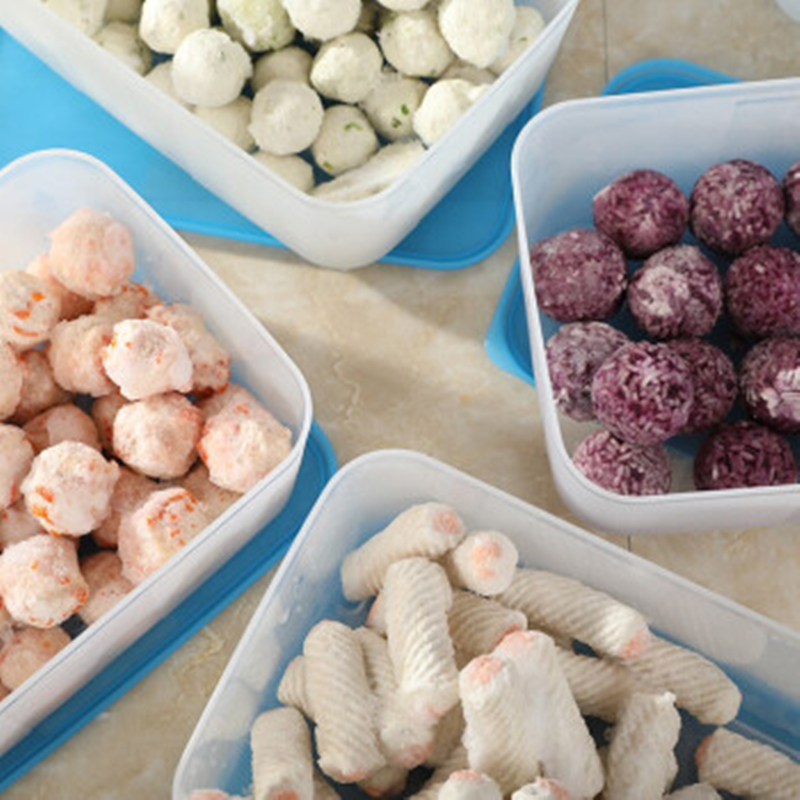 特百惠(Tupperware)保鲜盒冰鲜冷冻保鲜套装 冷冻6件套1.7L*4+2.3L*2高清大图