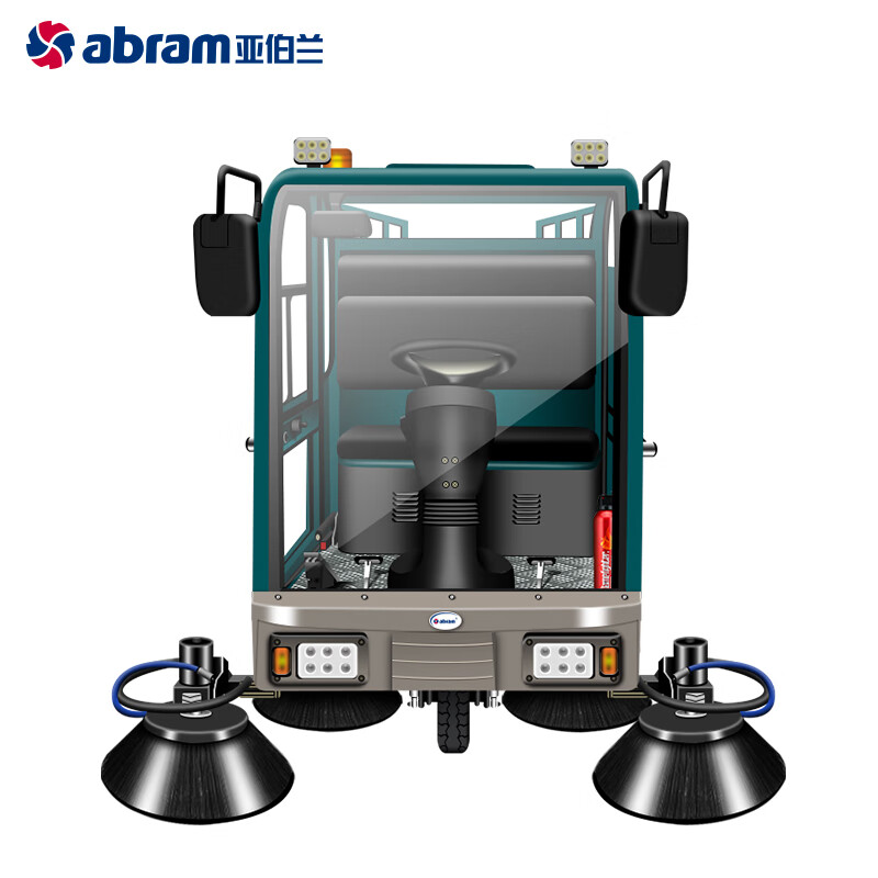 亚伯兰(abram)YBL-1900全封闭驾驶式扫地车 道路扫地市政环卫道路清扫 工厂商用高清大图