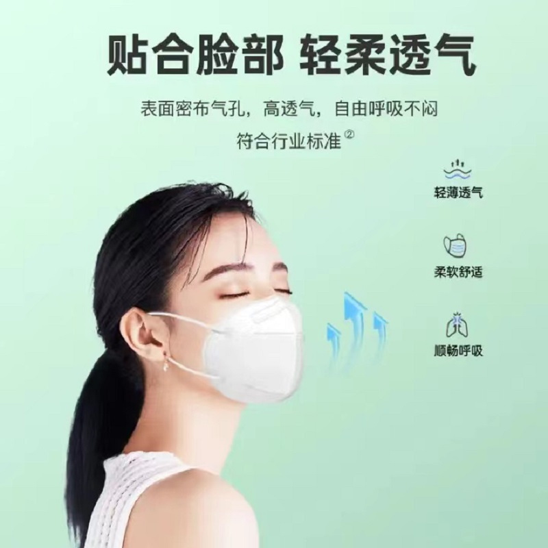 [24小时发货]米朵朵 N95型医用防护口罩 90只(3盒) 独立包装 符合GB19083-2010要求