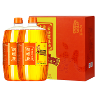 胡姬花古法花生油特香型1.8L*2礼盒装家用炒菜山东花生食用油 花生油礼品