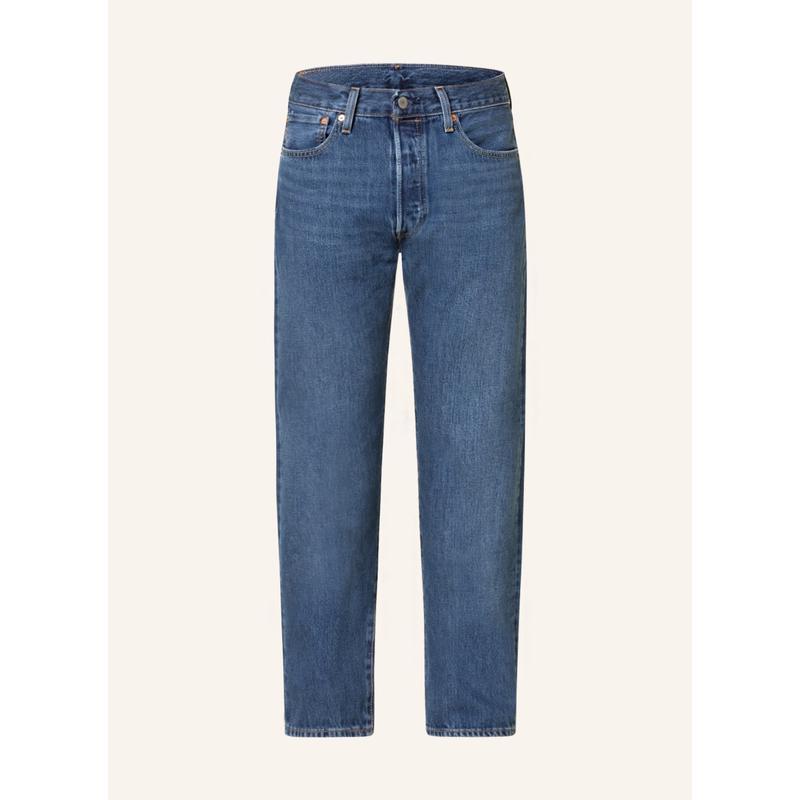 Levi’s经典款直筒男装牛仔裤修身显瘦男士休闲长裤