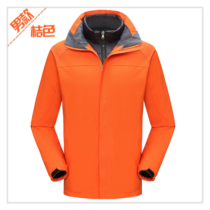 秋冬季男女户外三合一两件套登山羽绒内胆冲锋衣 HQ （S-4XL）