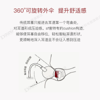 【官方旗舰店】Dunu/达音科 Spinfit耳塞套CP100-M 入耳式sf耳套硅胶套 低损耗 降噪