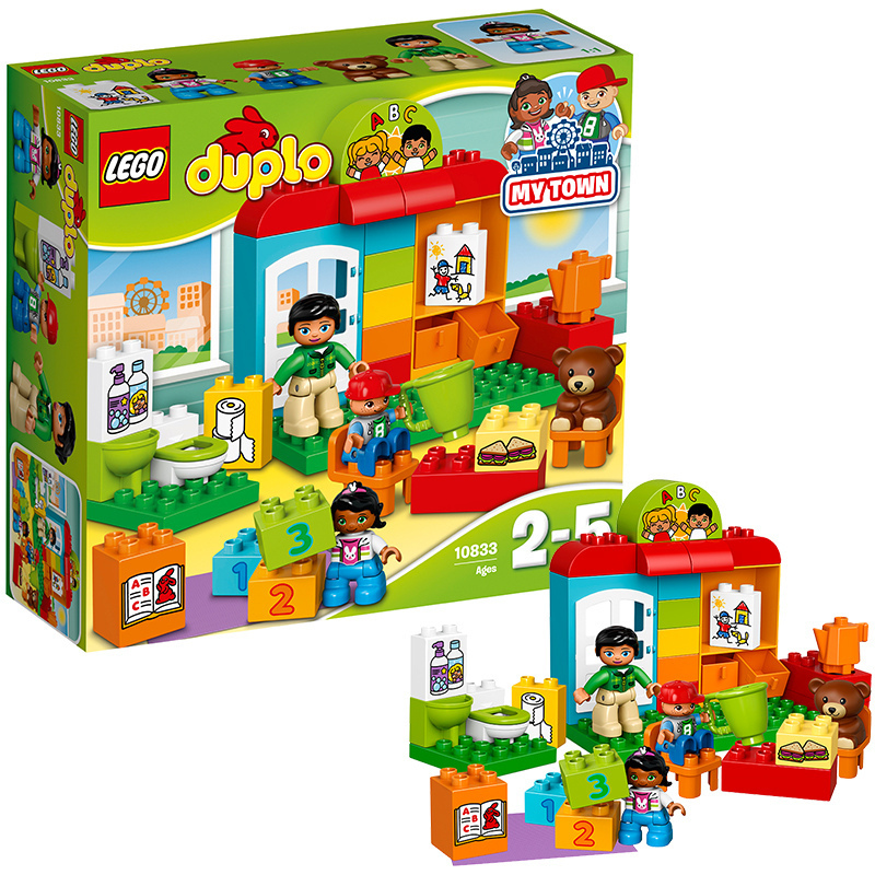 LEGO乐高 得宝系列L10833 幼儿园 塑料积木玩具 2-5岁 50块以下