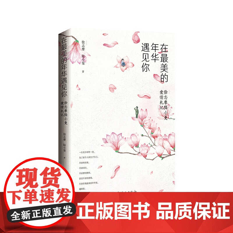 在最美的年华遇见你(徐志摩陆小曼爱情札记) 徐志摩 陆小曼 中国妇女出版社 正版书籍高清大图