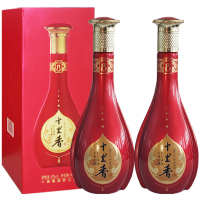 [中华老字号]十里香 40度红8 500ml*2瓶礼盒装 非遗酿造浓香型白酒礼品酒 沧州特产