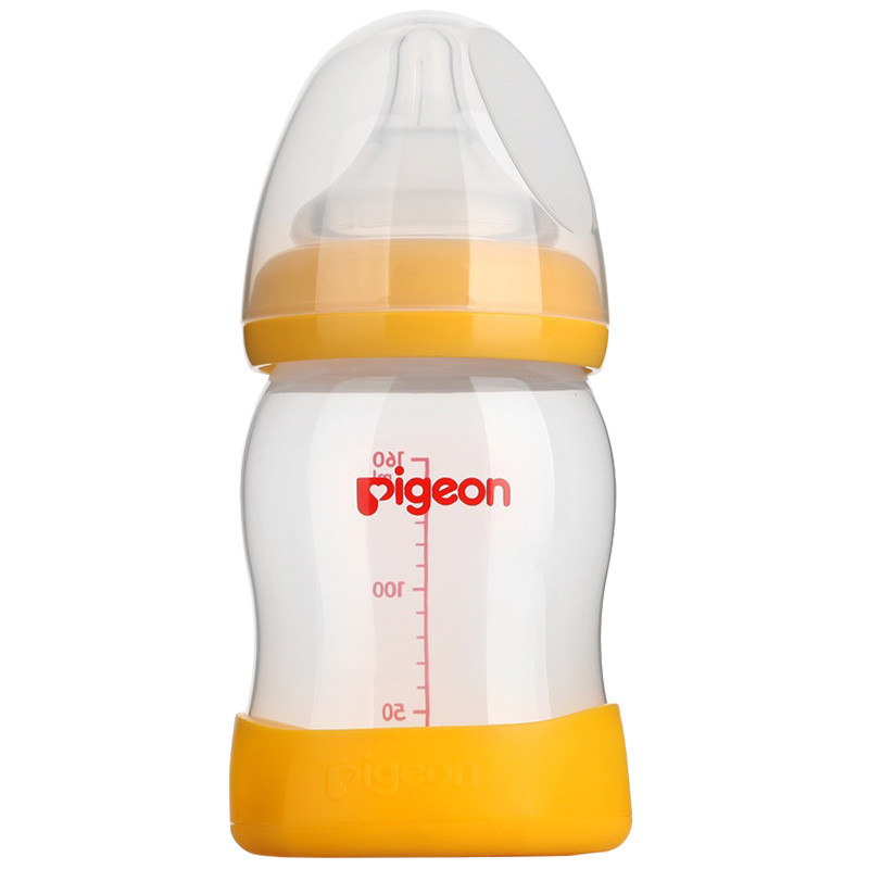 AA81贝亲自然实感宽口径PP奶瓶160ml