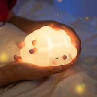 小眠羊小夜灯卧室睡眠灯床头台灯婴儿喂奶拍拍灯生日礼物女生送女友朋友儿童女孩