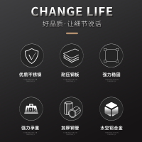 麦可可 304不锈钢厨房置物架多功能收纳调料架刀具刀架砧板筷子筒