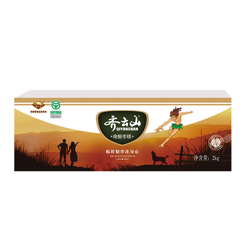 齐云山南酸枣糕2000g 来自深山的野果零食 老少皆宜 孕产妇儿童 办公休闲家庭健康开味