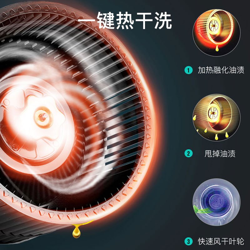 康宝(Canbo)抽油烟机家用中式 厨房大吸力脱排吸油烟机 CXW-268-F27