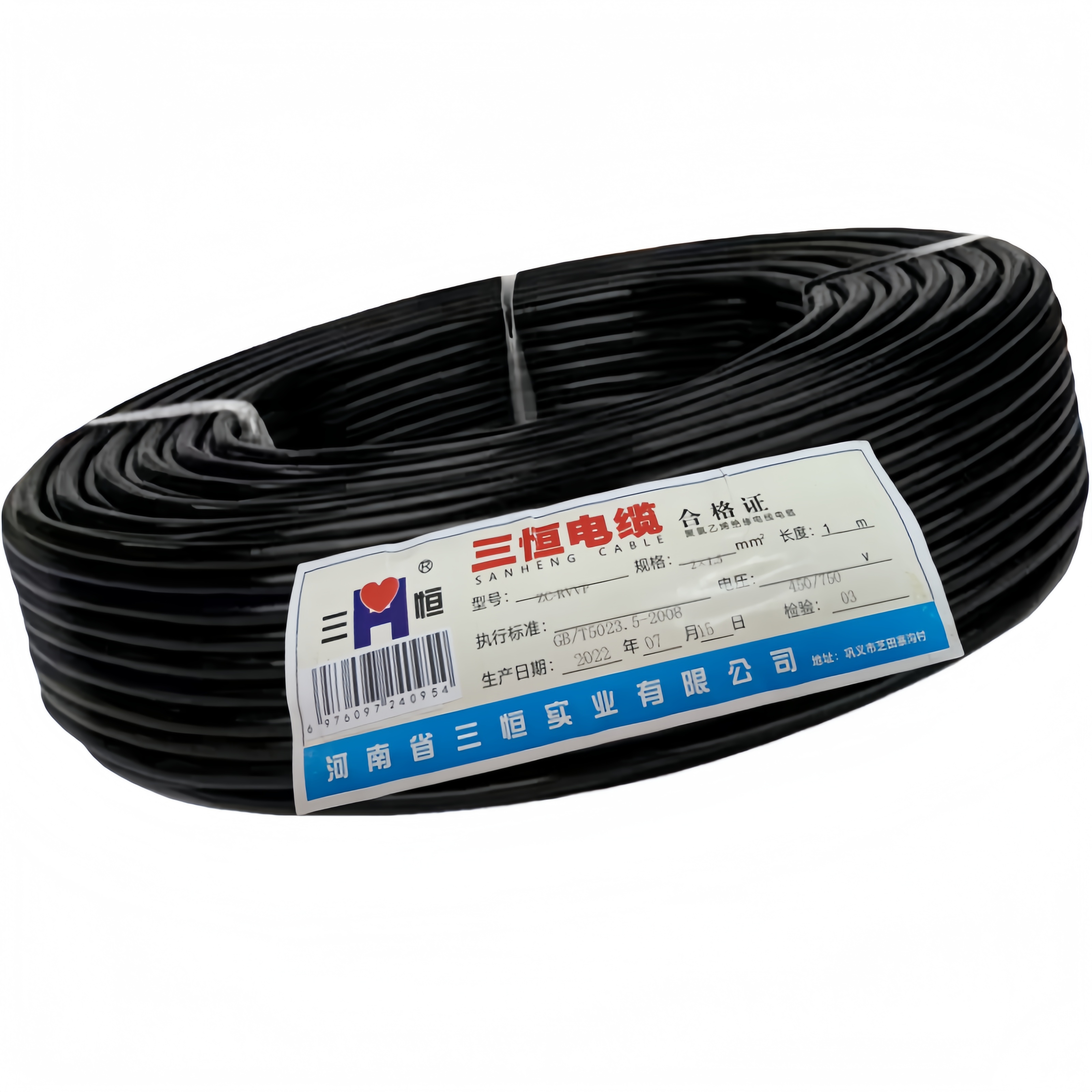 三恒 多芯屏蔽软线ZC-RVVP 2×1.5mm² 米高清大图