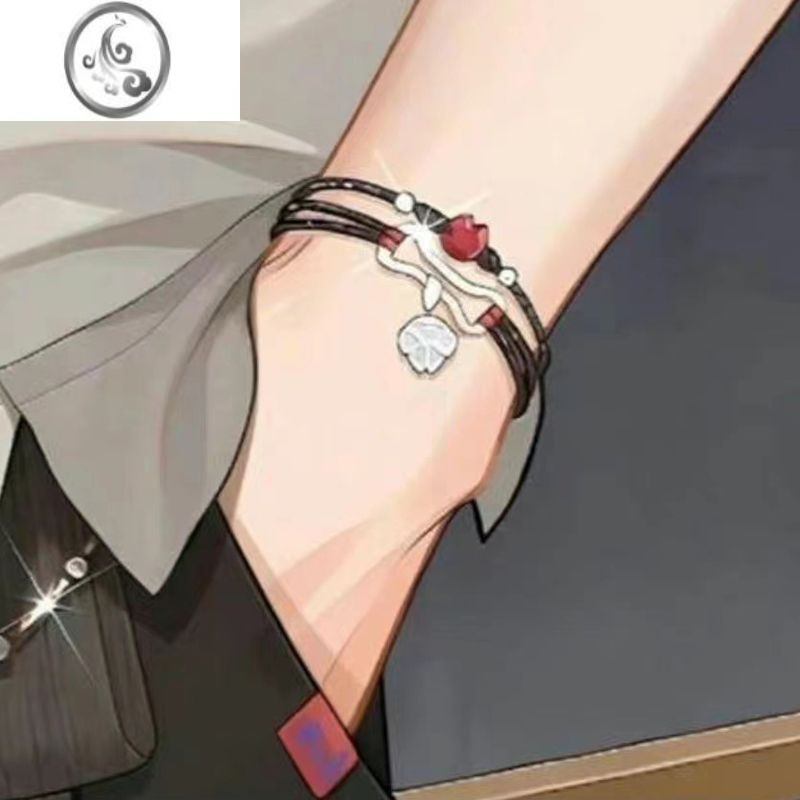 JiMi未定事件簿甜宠萌心手链女ins小众设计手绳陆景和夏彦莫弈左然