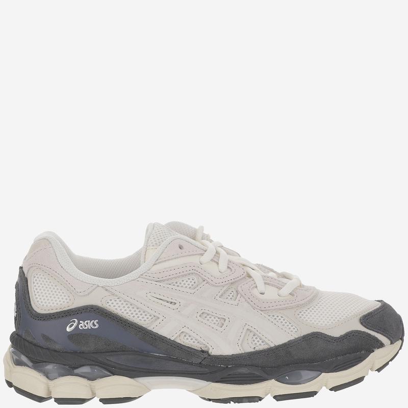 亚瑟士(ASICS)牛皮拼接透气跑鞋轻便舒适休闲运动鞋男女同款潮流高清大图