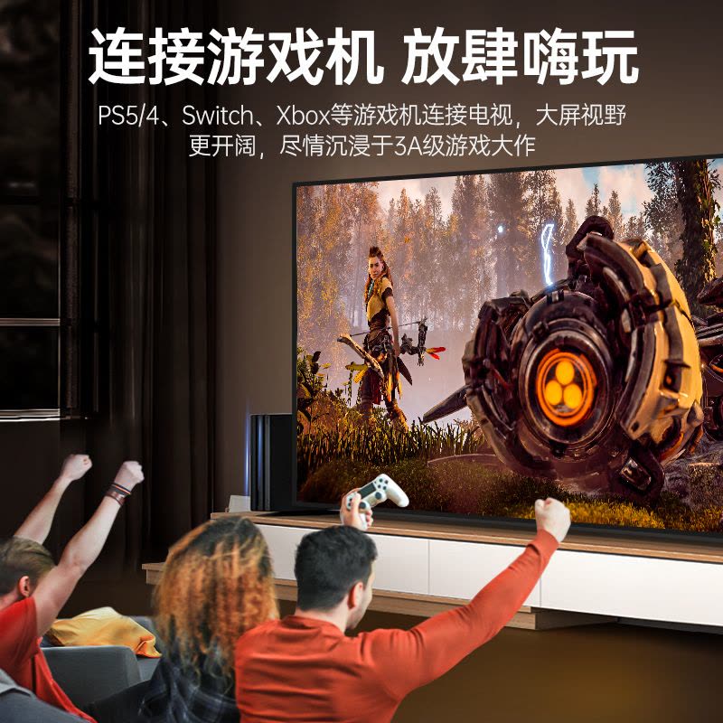 山泽HDMI线2.0版4K高清线1.5米 3D视频线工程级 笔记本电脑机顶盒连接电视投影仪显示器数据线HDK-15图片