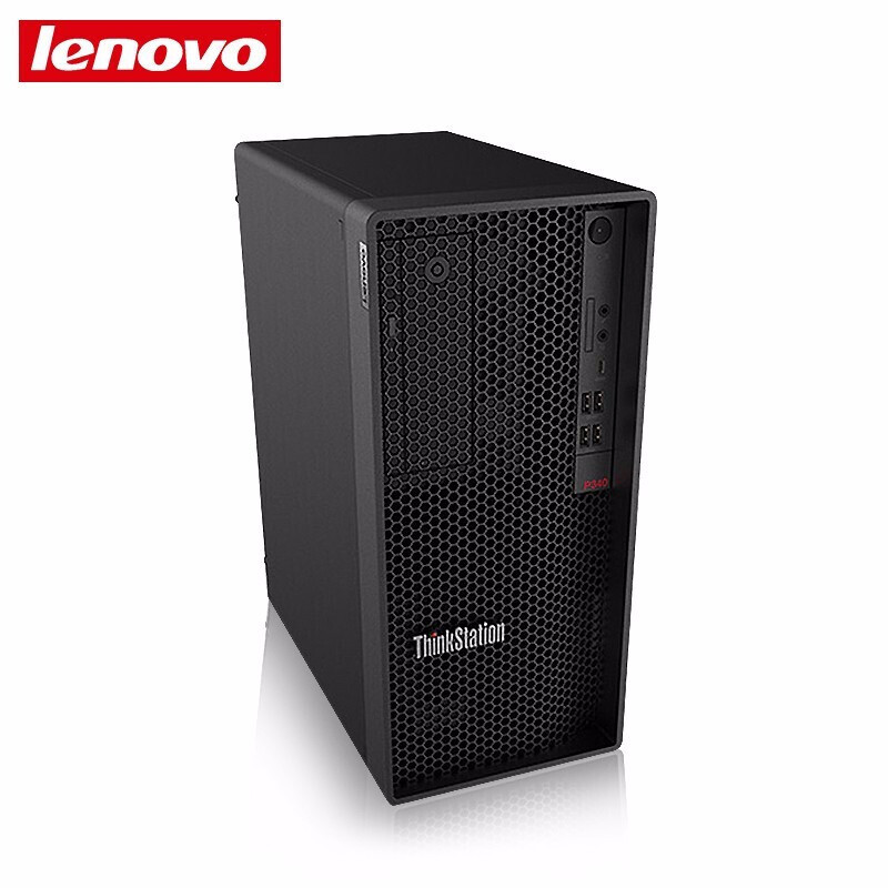 联想ThinkStation P340 图形工作站 设计建模 台式电脑23.8英寸 定制 i9-10900K 32G 512SSD+2T SATA RTX4000 500W