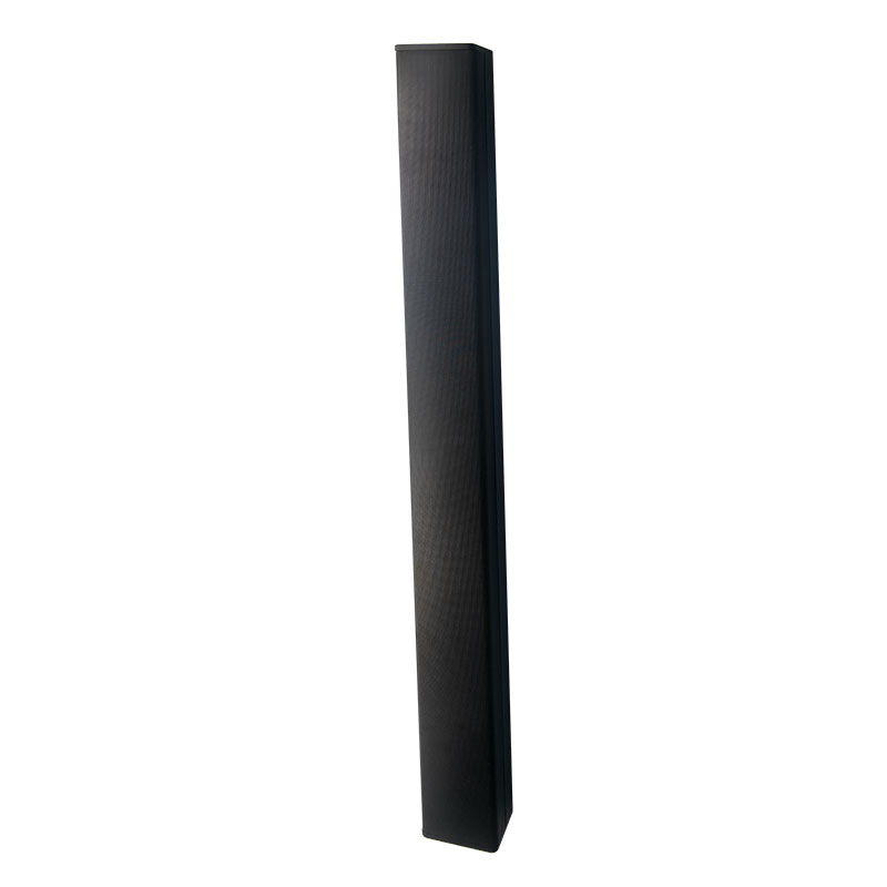 启诺 QN-EKT120A 180W 3寸薄款线性阵列壁挂会议室音柱 黑色 台高清大图