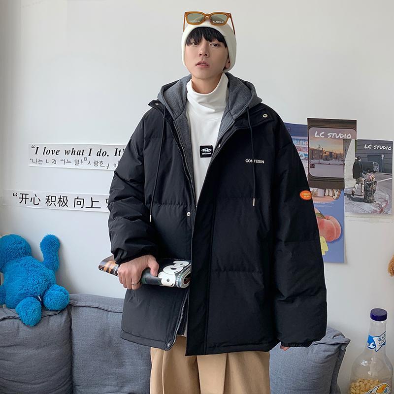 [直营]木林森(MULINSEN)情侣装冬装新款潮流宽松棉服冬季加厚面包服棉衣外套男女