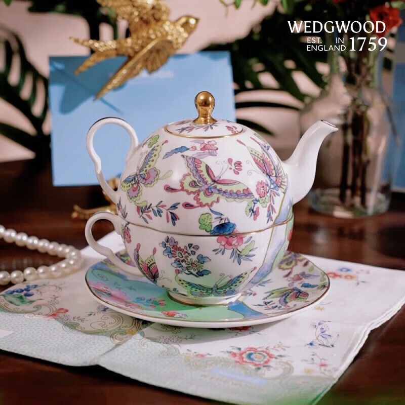 wedgwood花间舞蝶03一人悦享茶具40035039