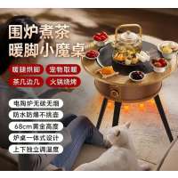 艾美特(Airmate)围炉煮茶取暖器电烤炉家用室内烤火炉 AIR13 机械式 【围炉煮茶小魔桌】*
