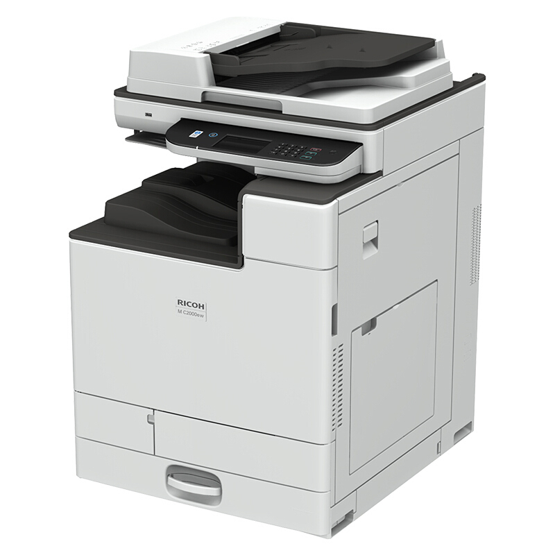 理光(Ricoh) MC2000ew MC2001彩色激光无线A3A4打印复印机复合机扫描一体机 官方标配(标配送稿器+双纸盒+无线 )高清大图