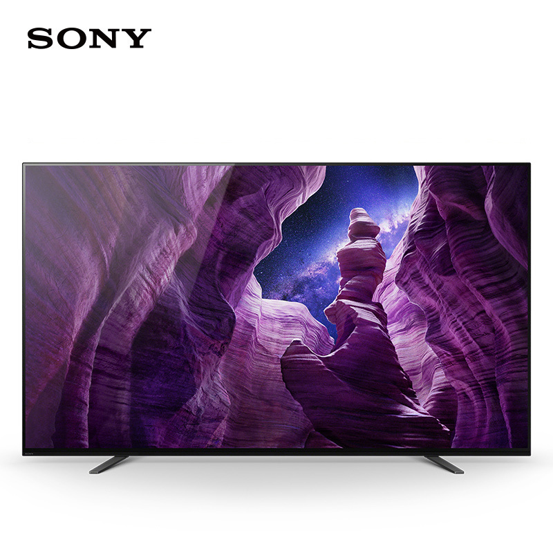 索尼(SONY)KD-65A8H 65英寸 OLED自发光 4K超高清 超薄智能网络 AI人工智能 全面屏平板电视