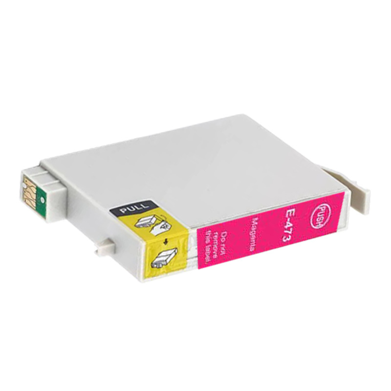 e代经典T0473墨盒红色 适用爱普生EPSON C63 C65 CX3500打印机CX6500墨盒T0461