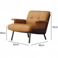 悦兴诚 沙发 会客沙发82*86*78cm 个