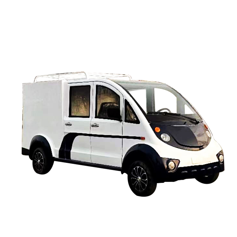 春盛旺电动四轮货车箱货送餐车巡逻车观光车营区物业纠察车视频