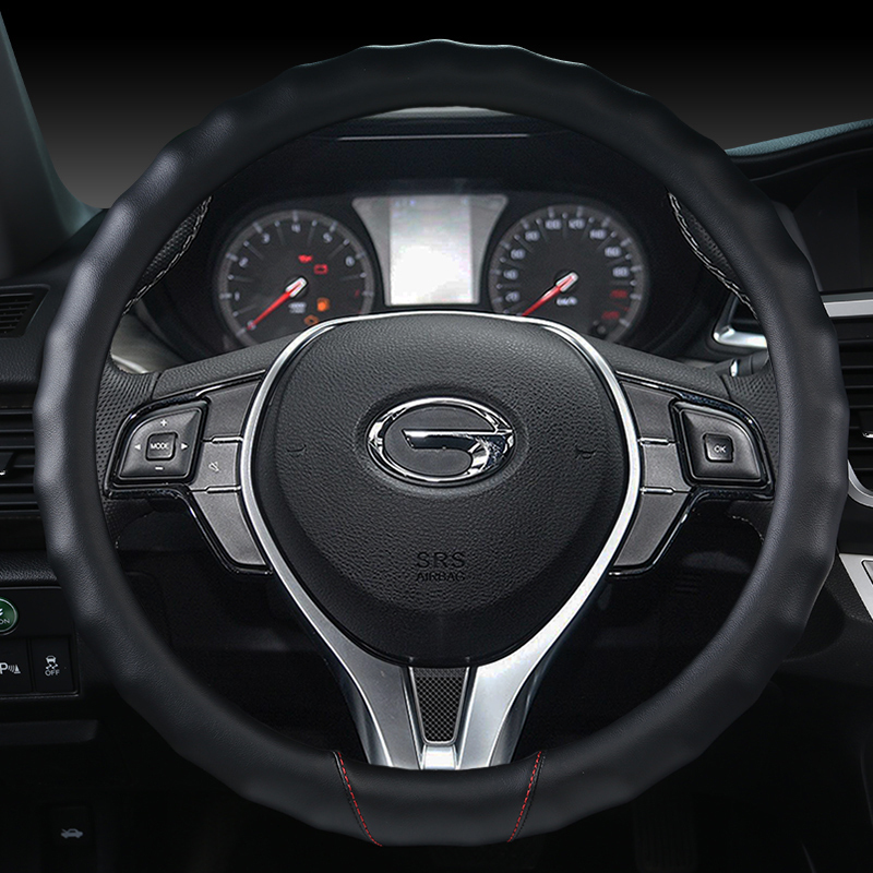 广汽传祺ga3ga3s视界四季方向盘套d型专用汽车把套gs4gs5ga5
