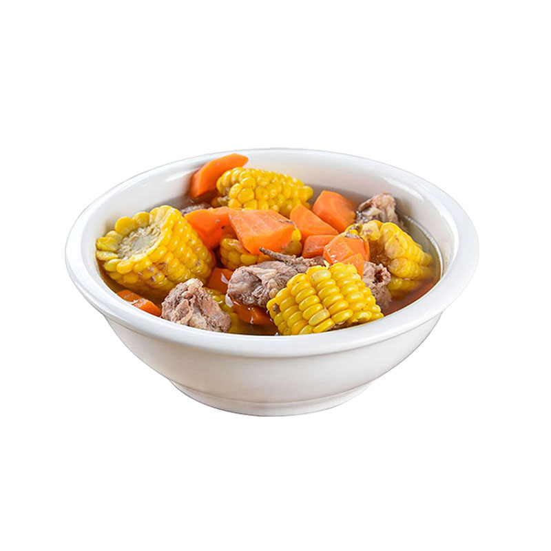 橙亿鸿 纯白陶瓷汤古 汤盆 大汤碗 10英寸直径25cm/个高清大图