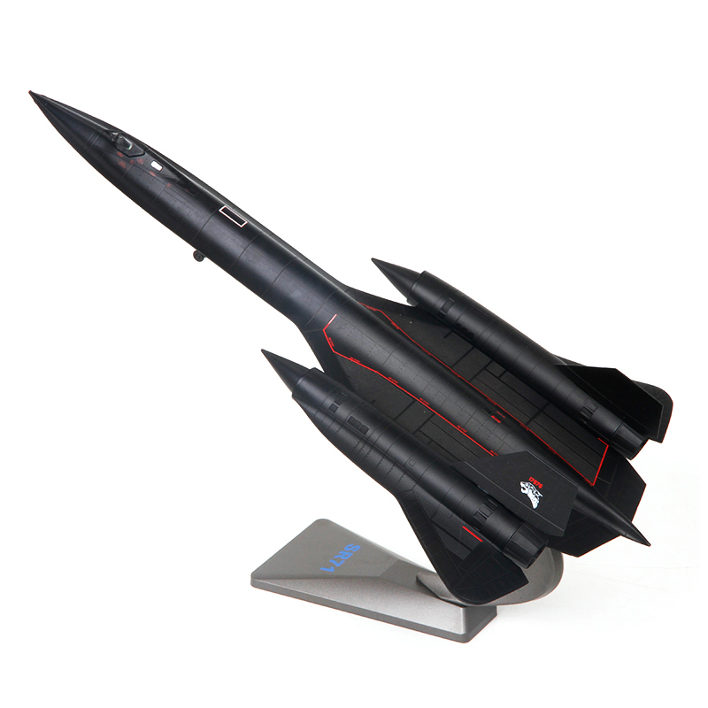 172黑鸟侦察机模型sr71美国飞机模型合金仿真静态成品军事摆件