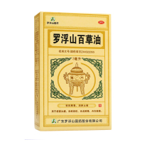 罗浮山 百草油 3ml/盒 消肿 用于感冒头痛 虫蚊咬伤 无名肿毒 舟车眩晕