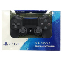 索尼（SONY）PS4原装游戏手柄 slim/pro手柄 无线震动 游戏机手柄 官方配件 黑色