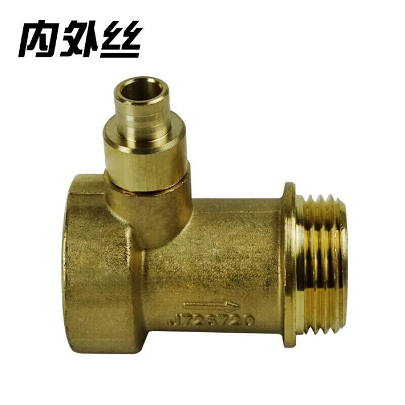 水泵压力罐三合一止回排气补气阀无塔供水器止回阀排气阀 特厚一寸(内外丝)高清大图