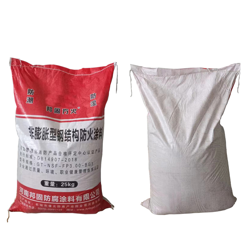 邦固方火 非膨胀型钢结构防火涂料 水泥基室内 (油漆+胶)(20kg油漆+5kg胶)/组高清大图