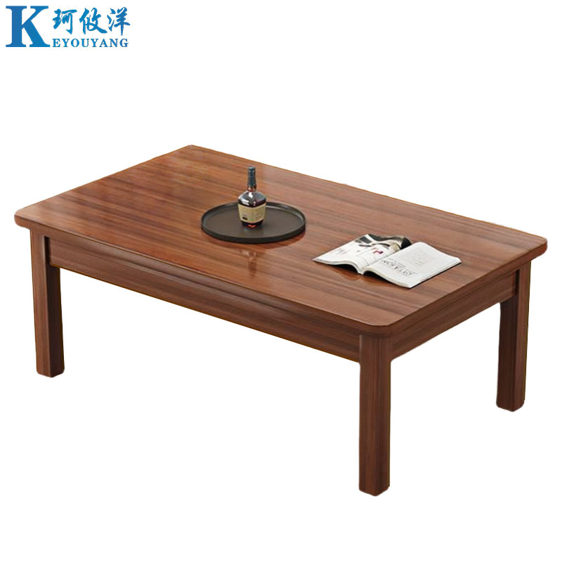 珂攸洋茶几单层樱桃木色高清大图