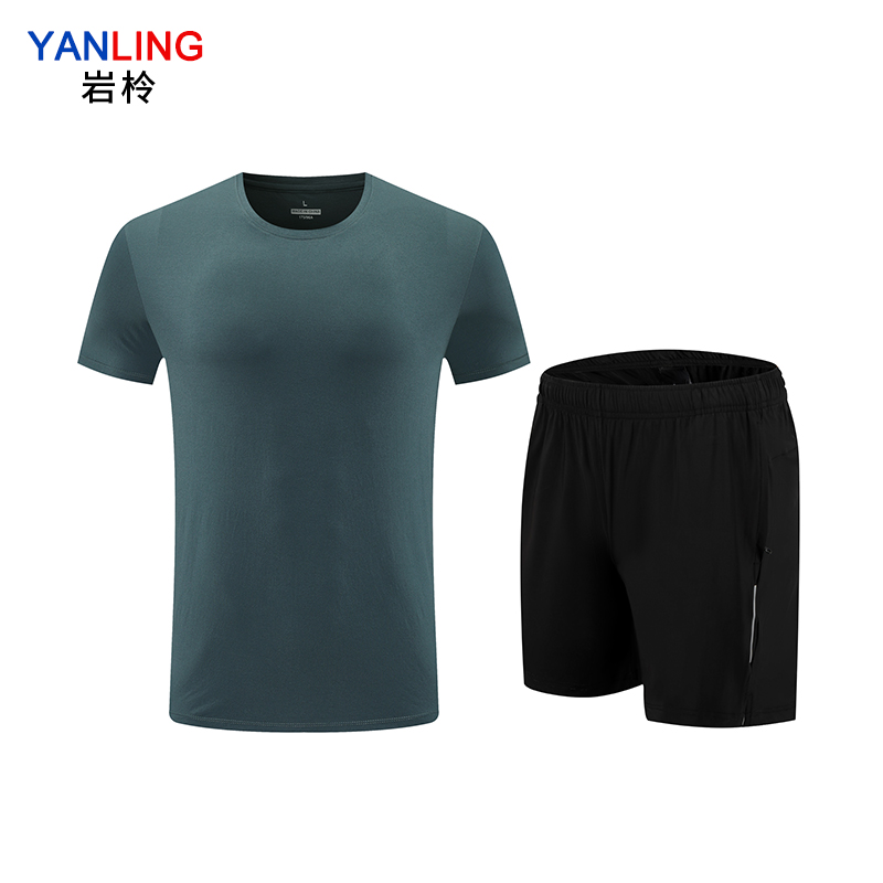 岩柃 运动套装 25YYDTZ061 螺青 4XL