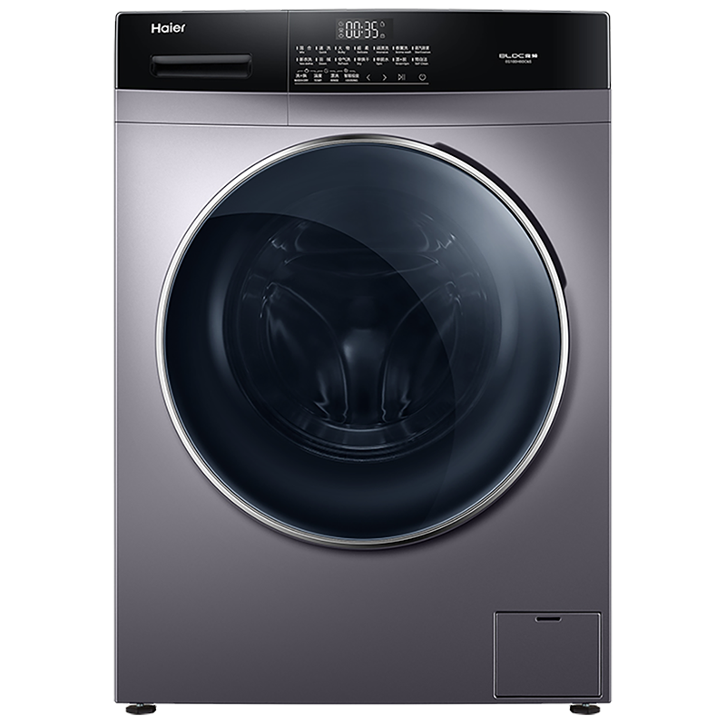 海尔(Haier)10公斤 变频家用全自动 滚筒洗衣机 智能投放 蒸汽除菌 洗烘一体机 洗干一体机EG100HBDC6S